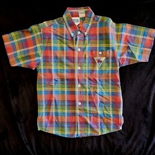 Little Levi's Button Up Shirt Kids Plaid Vintage Children's Fashion World Travel