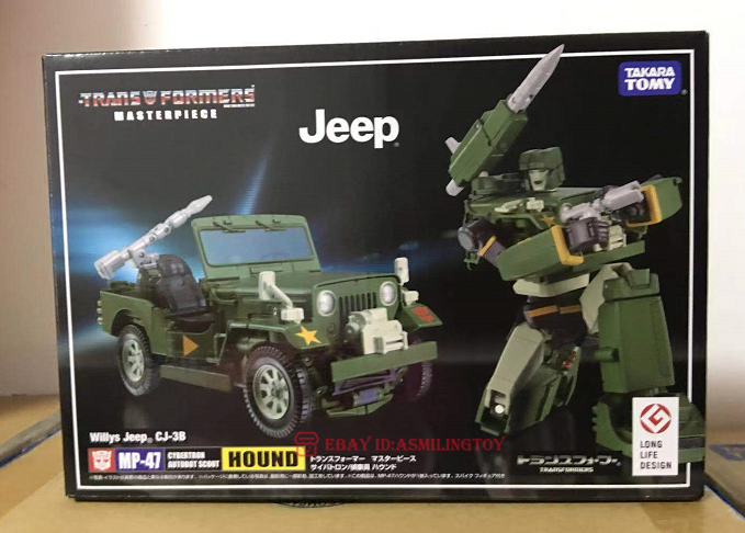 TAKARA TOMY Transformer Masterpiece MP-47 Hound Action Figure New