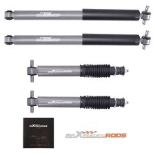Front 2-5" Rear 2-4"  Lowering Shocks For Chevrolet/GMC C1500/C2500 1988-1998