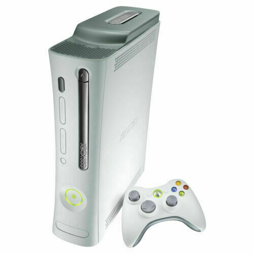 Microsoft Xbox 360 Core System White Console with One Controller 12 Gb HD  W/ MW2