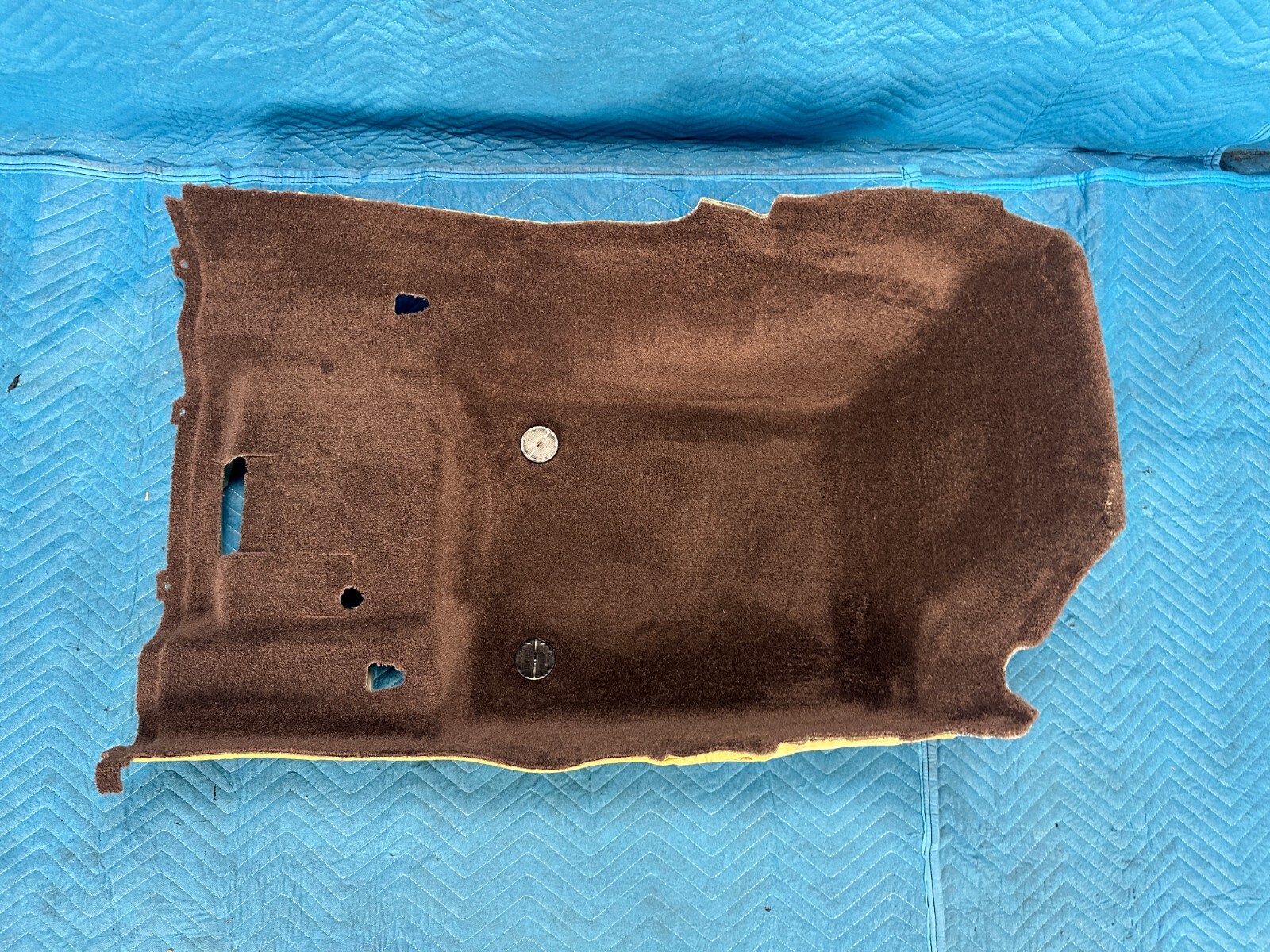 Bentley Continent Flying Spur Front Passenger's Floor Carpet Burnt 2006-2012 OEM