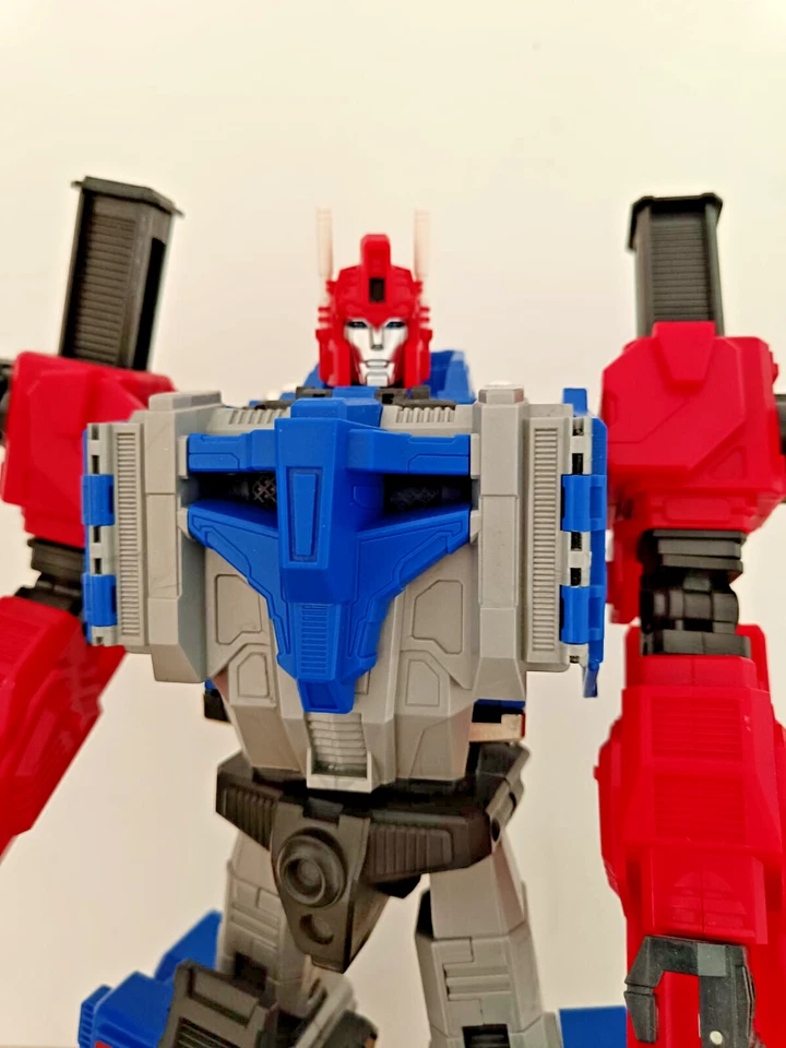 robot TRANSFORMERS K.F:C.  D.A.I. Commander Stack + teste upgrade SSX, Rarissimo - Immagine 3 di 4