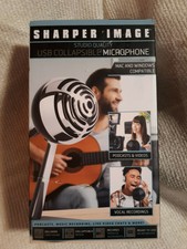 2 Studio Quality Usb Collapsible Microphone Pc/mac Compatible Nwb