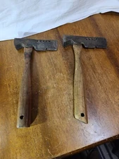Vintage Carpenters Roofing Hatchet Hammer Axe Shingle