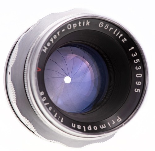 Meyer Görlitz Primoplan 58 mm f 1,9 Red V / 14 Blades M42 /SN:1353095 /Getestet - Bild 3 von 10