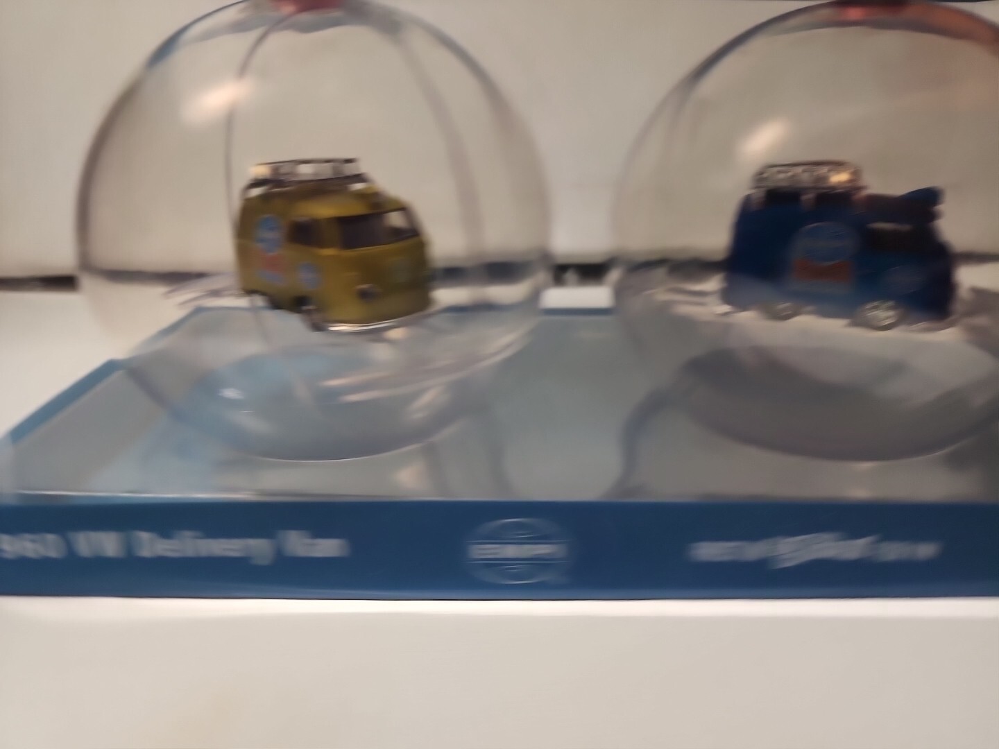 Volkswagen Vans DIE-CAST CHRISTMAS BALL 1960 VW DELIVERY VAN EMPI POWER 2 SET