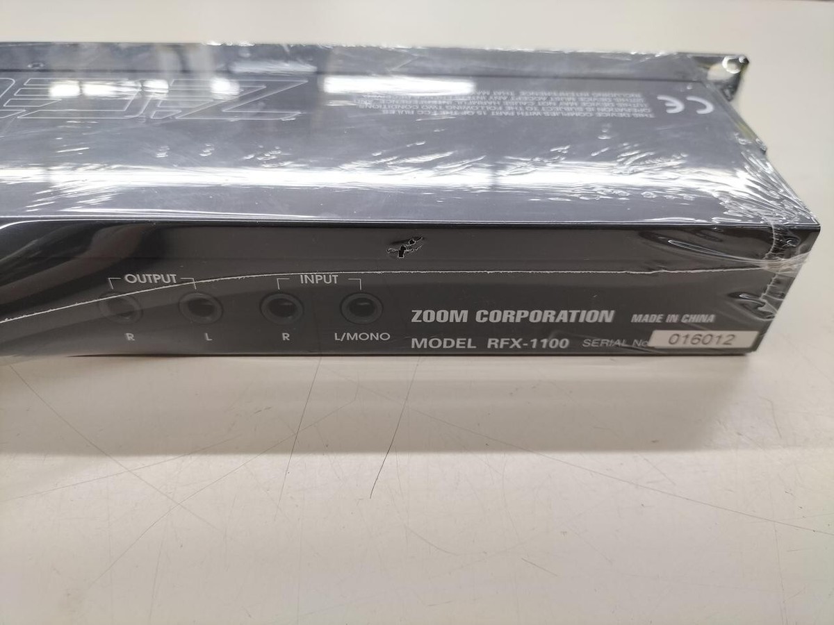 ZOOM RFX-1100 Digital Reverb Guitar&Vocal Multi Effects
