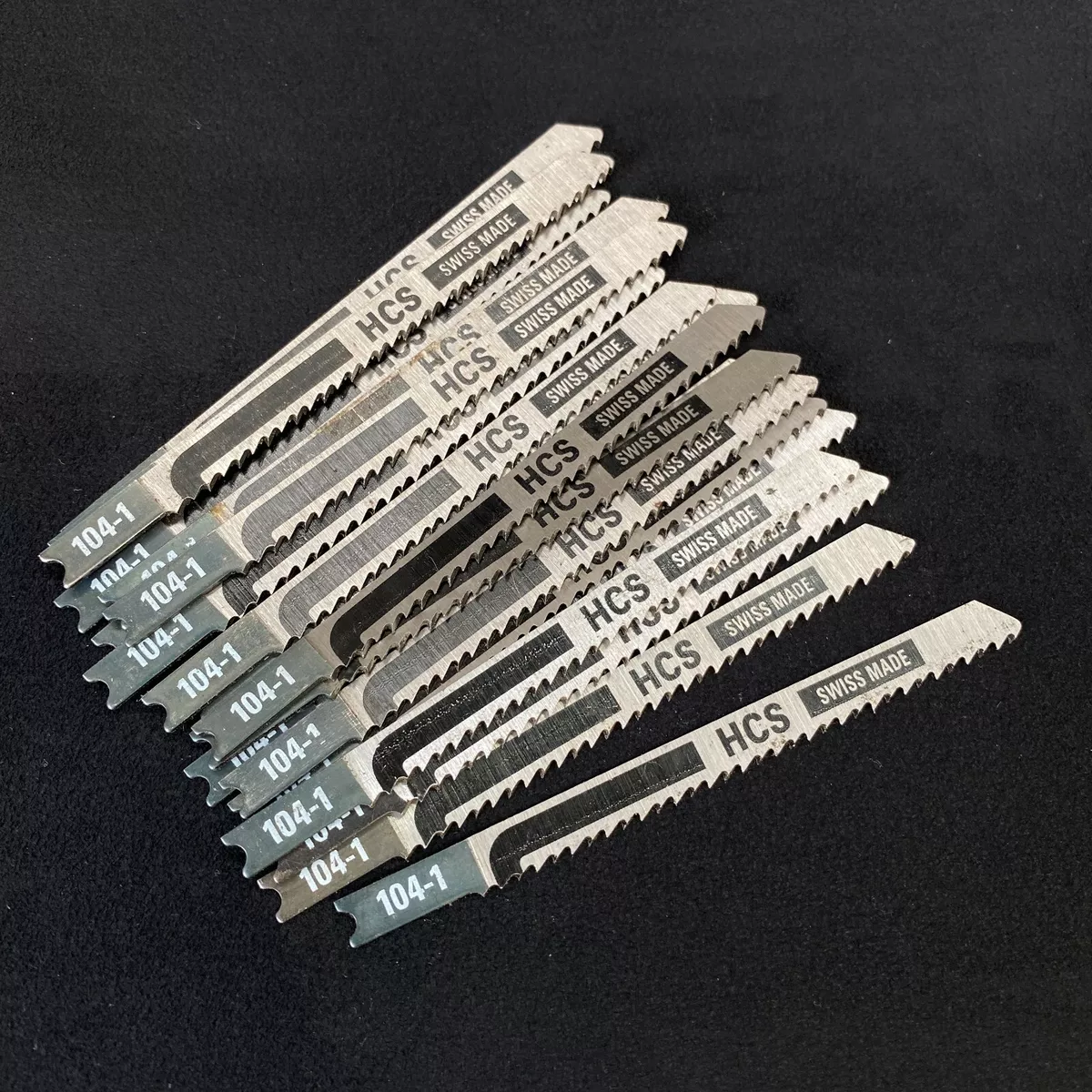 20 Black Decker HCS U Shank Clean Cut Wood Jigsaw Blades. Swiss Made. 104 1