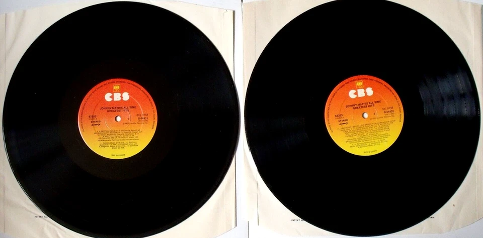 Johnny Mathis - All Time Greatest Hits, Double Vinyl LP, Unplayed 1st Press N/M! - Image 4 of 4