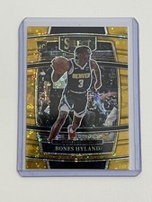 2021-2022 Panini Select Bones Hyland Gold Disco Concourse /10 RC Rookie Nuggets