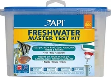 API Freshwater Aquarium Master Test Kit 800 Count Tropical Fish Ammonia Nitrite