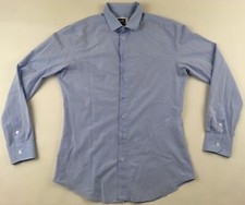 Dolce & Gabbana D&G Slim button up designer formal shirt light blue mens 54