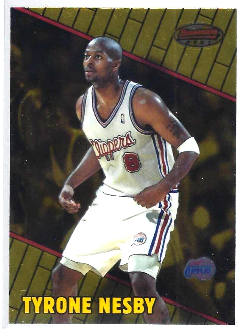1999-00 Bowman's Best Basketball #38 Tyrone Nesby RC Clippers | eBay