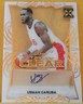 2021-22 Leaf Pro Set Power Basketball Usman Garuba Trinity Clear Autograph