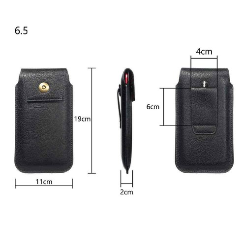for KYOCERA DURAFORCE EX (2023) Leather Cover Vertical Belt Case with Magneti... - Picture 2 of 6