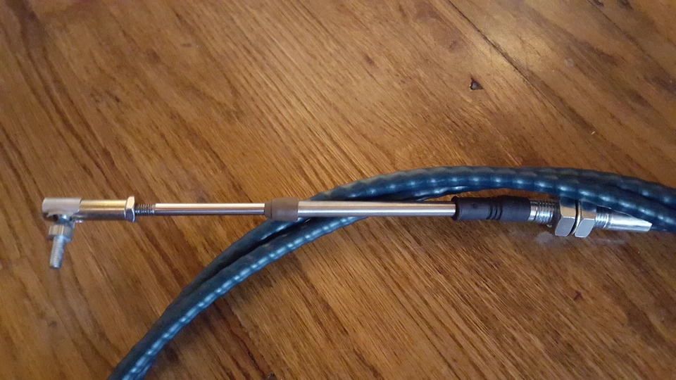 CABLE DE PALANCA DE CAMBIOS CHASIS AUTOCARAVANA FORD F53 F3TZ7E395B 19901996 118 PULGADAS G1N Foto 2 de 2