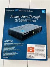 Digital Stream DTX9950 Analog Pass Through DTV Converter Box - Open Box N E W