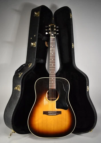 1978 Gibson J-45 Deluxe Electric Acoustic | Tobacco Sunburst W/OHSC