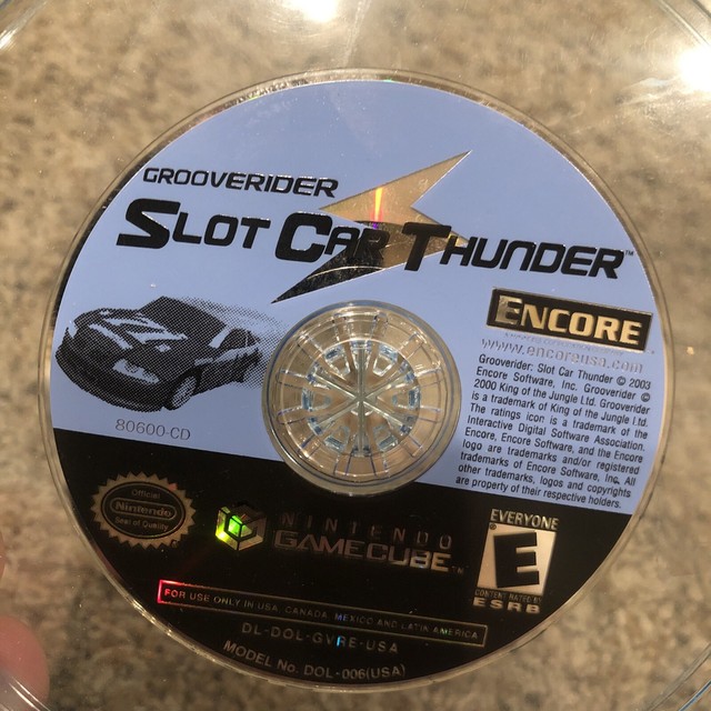 Grooverider Slot Car Thunder (Nintendo GameCube, 2003) for sale online