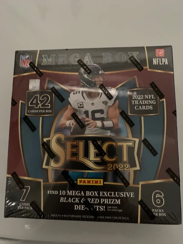 Panini 2022 Select Football Sealed Mega Box - 42Cards -