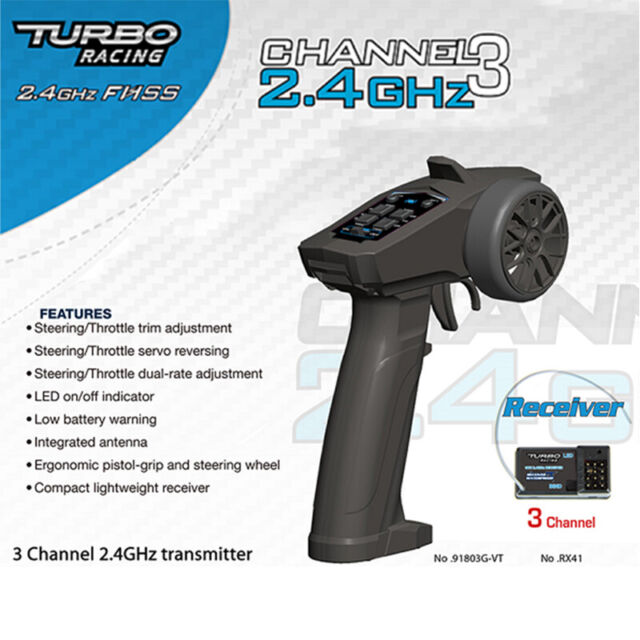 6-Channel Remote Control Transmitter with S6FG Gyro Receiver for RC Car/Boat | eBay