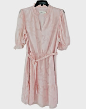 Eliza J Womens Size 12 Pink Floral Ruffle Tier Dress NEW No Tags