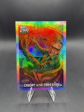 Jeff Goldblum 2026 Topps Mars Attacks Xmas Caught in the Crossfire Foil /99