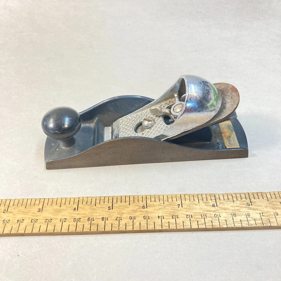 Ace Plane Block Smooth Bottom 7" Long 1 5/8" Cutter USA - Image 4 of 4