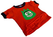 Rabbit Skins Youth Yo Gabba Gabba Brobee Graphic Orange Shirt Size 3