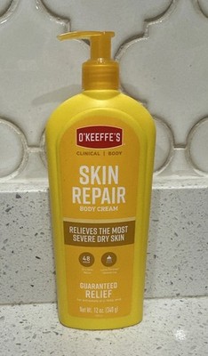 O'Keeffe's Clinical Body Skin Repair Body Cream 12 OZ Brand New