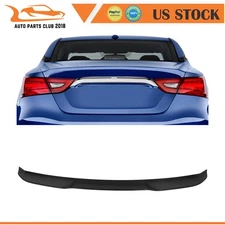 Fits 2016-21 Nissan For Maxima Carbon Fiber Wing Spoiler V Style