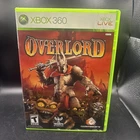 Overlord (Microsoft Xbox 360, 2007) Case and Disk only