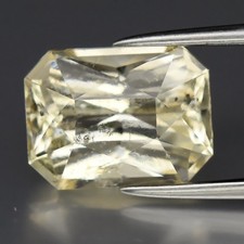 💎 4.19ct 10.3x7.8mm Octagon Natural Yellow Grossular Garnet - Africa Gemstone