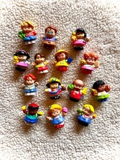  Fisher-Price Little People  Lot of 14  So Random So Cool  See Description 