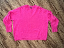 Vince Camuto Sweater Top Womens Size Large L Pink Crew Neck