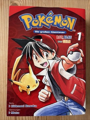 Pokémon - Die großen Abenteuer: Rot, Blau und Gelb 01 Hidenori Kusaka