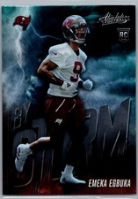 2025 Panini Absolute #4 Emeka Egbuka By Storm RC