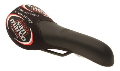 Selle San Marco Azoto Racing Saddle MT Gel Chromoly Rails Black