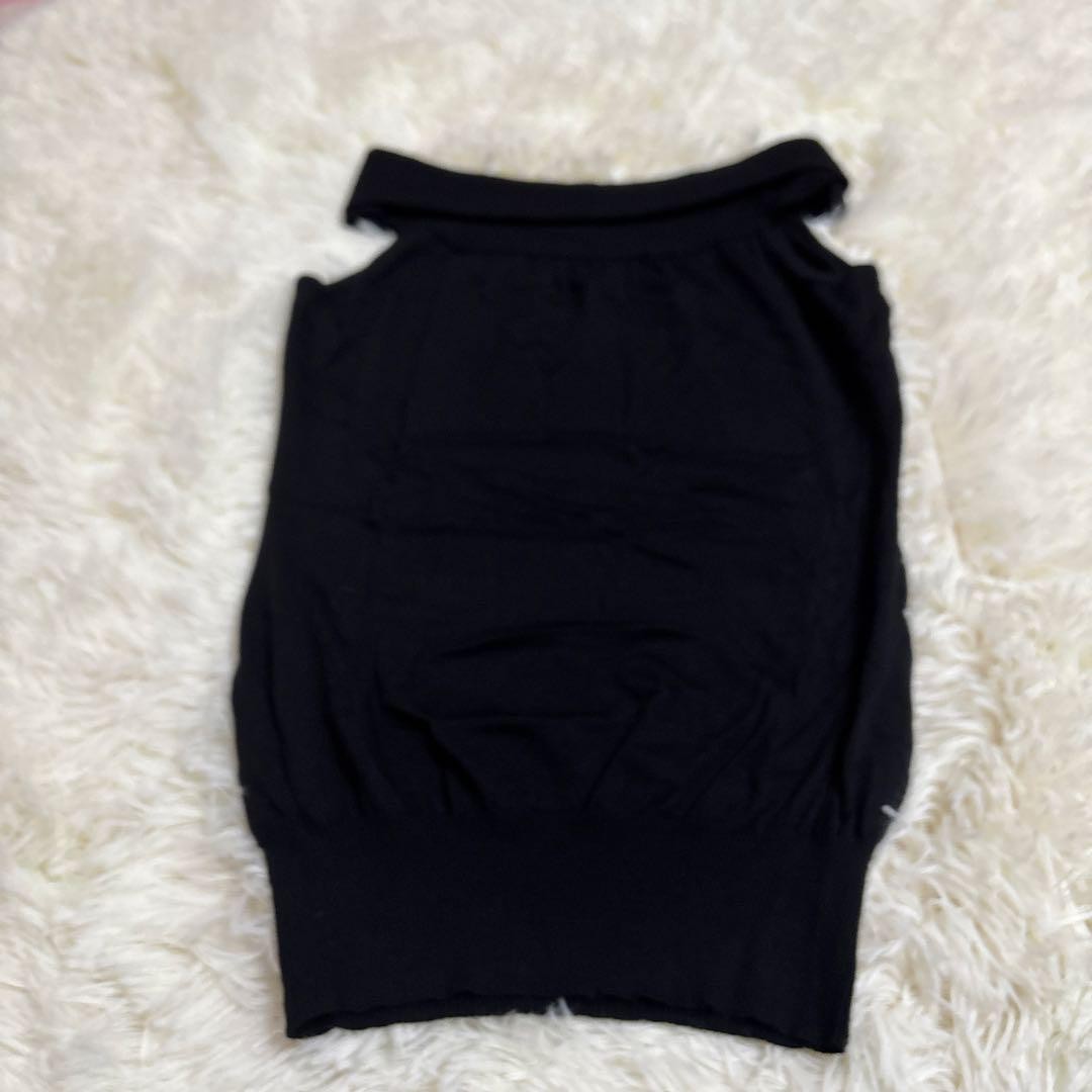 GUCCI ブラック ノースリーブ ニットXS GUCCI ブラック ノースリーブ ニットXS