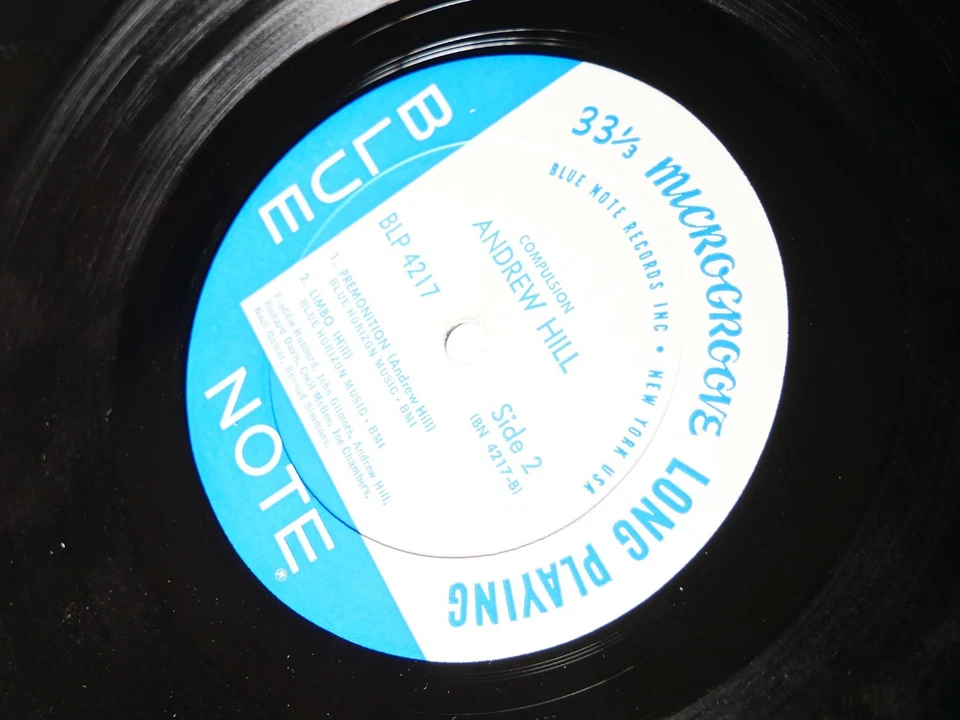 ANDREW HILL Compulsion LP BLUE NOTE 4217 NY MONO John Gilmore Freddie Hubbard - Image 4 of 4