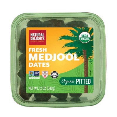 Pitted Medjool Dates 12 Oz(Case Of 12)
