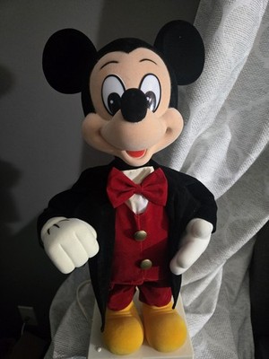 Vintage 1990s Telco Walt Disney Mickey Mouse Christmas Animatronic Works