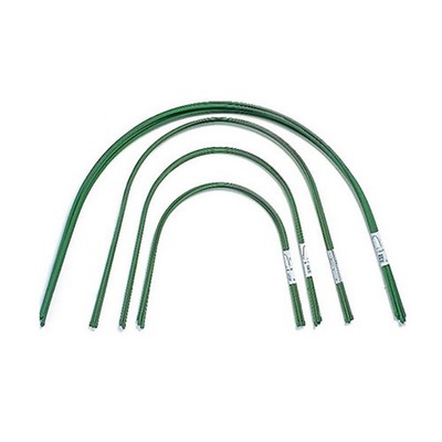 Greenhouse Wrapped Plastic Steel Pipe Bend Bent Shape Gardening Arch