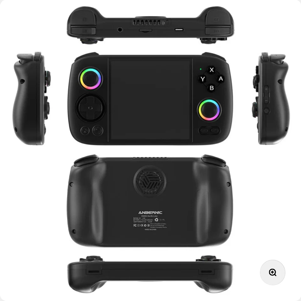 Anbernic RG Cube - Android 13 Portable Console - 3.95" 720x720px Square Display - Immagine 2 di 4