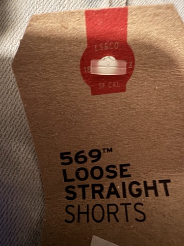 Levi’s Loose Straight Shorts 569 Light Wash NWT - Picture 11 of 11