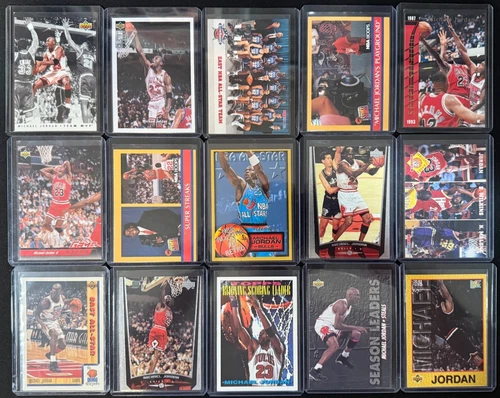 Michael Jordan - 15 Card Player Lot - Chicago Bulls