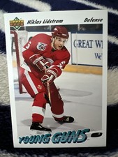 Niklas Lidstrom 1991-92 Upper Deck Young Guns #587 - Red Wings