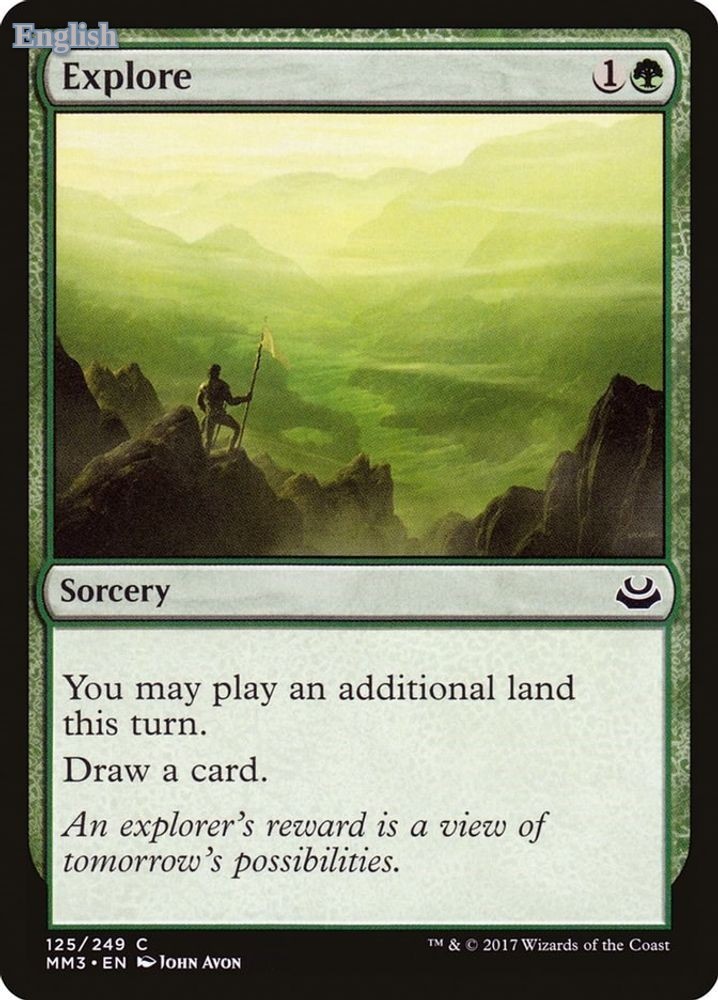 Explore 125 C LP Modern Masters 2017 MTG