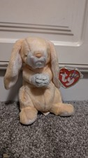 TY Beanie Baby Grace 2000,The Praying Rabbit - Retired - With Tags
