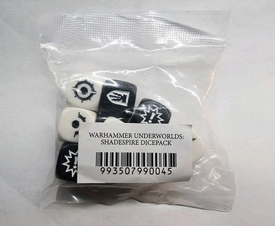 Warhammer Underworlds: Shadespire Dicepack 8 Dice NEW Sealed